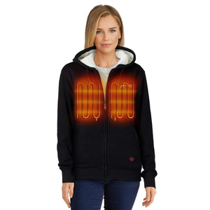 Venture Heat 7V Bluetooth Battery Heated Hoodie - Unisex - Front