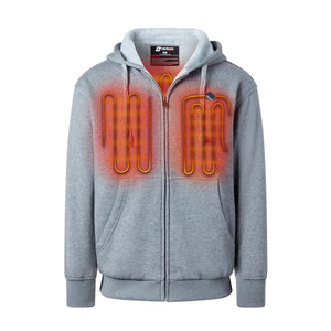 Venture Heat 7V Polar Fleece Battery Heated Hoodie - (Sizes S & XS) - Front