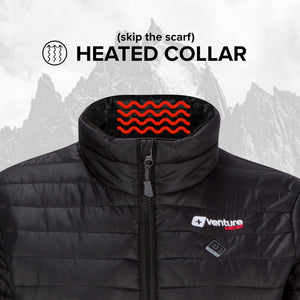 Venture Heat 7V Women's Battery Heated Puffer Jacket (X-Small)