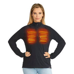 Venture Heat 7V Women's Bluetooth Battery Heated Shirt - Front