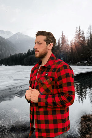 ActionHeat 5V Battery Heated Flannel Shirt