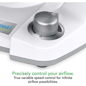 Vornado 133DC Energy Smart Compact Air Circulator Fan with Variable Speed Control - White