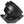 Black full-size whole room air circulator fan by Vornado, angled to the left showing the fan blades and grille.
