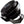 Black full-size whole room air circulator fan by Vornado, angled view showcasing its spiral front grill.