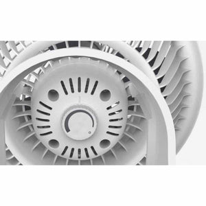 Polar White Air Circulator by Vornado with a central control dial and intricate front grille.