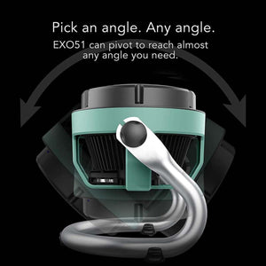 Vornado EXO51 Heavy Duty Air Circulator Shop Fan with IP54 Rated Dustproof and Water-Resistant Motor - Green