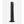 Black 41-inch oscillating tower circulator by Vornado, with vertical vents, shown from a side angle.