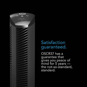 Vornado OSCR37 37" Oscillating Air Circulator Tower Fan with Remote, Timer and Touch Controls - Black