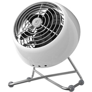 Vornado VFan Mini Modern Personal Vintage Air Circulator Fan - Ice White - Front