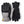 Hestra Unisex Couloir 5-Finger Ski Gloves (Black/White, 10)