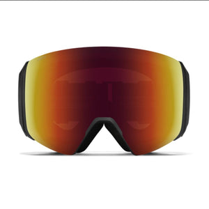 Smith Optics 4D Mag XL Goggles ChromaPop Sun Red Mirror - Black Frame