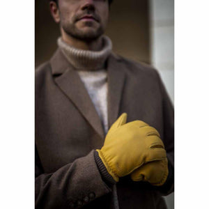 Hestra Men's Tore Deerskin Leather Gloves