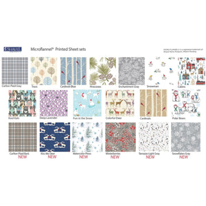 Shavel Micro Flannel Print Sheet Set - Full