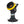 World Marketing 4,000 BTU Portable Propane Heater - Black/Yellow/Green - Front