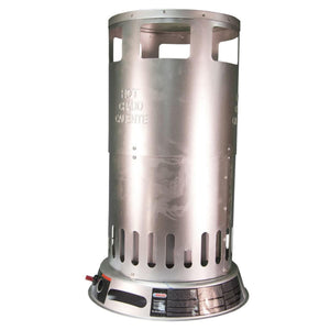 World Marketing 50-200,000 BTU Propane(LP) Convection Heater - Silver