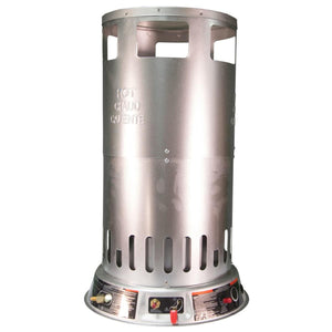 World Marketing 50-200,000 BTU Propane(LP) Convection Heater - Silver