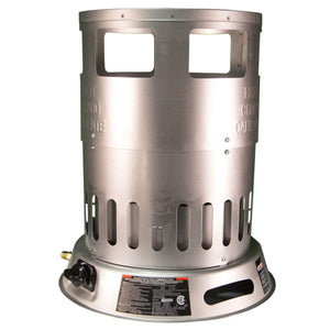 World Marketing 50-80,000 BTU Propane (LP) Convection Heater - Silver