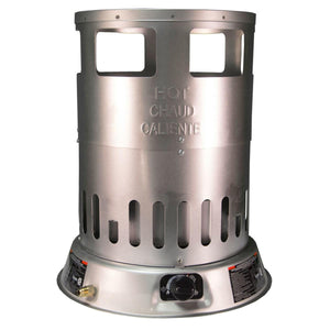 World Marketing 50-80,000 BTU Propane (LP) Convection Heater - Silver