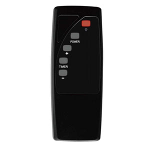 World Marketing Comfort Glow Electric Oil Filled Radiator Heater with 3 Power Settings - Black