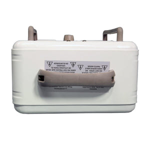 World Marketing Comfort Glow Milkhouse Style Electric Heater - White