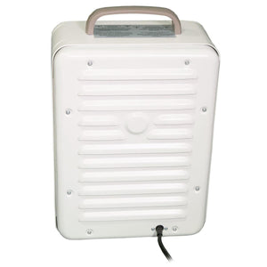 World Marketing Comfort Glow Milkhouse Style Electric Heater - White