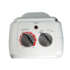 World Marketing Comfort Glow Oscillating Ceramic Heater - White