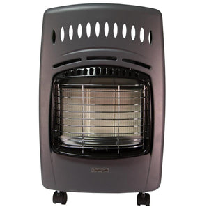 World Marketing Comfort Glow Propane(LP) Cabinet Heater - Piezo Ignition/Gray
