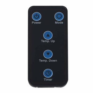 World Marketing Comfort Glow QDE1250 Tabletop Infrared Quartz Heater - Black