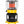World Marketing Double Tank Portable 360° Indoor Outdoor Propane Heater - Black/Yellow - Front