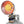 World Marketing Single Burner Tank Top Heater with Tip-over Shut-off - Match Ignition/Silver - Front