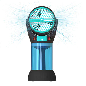 AlphaCool CoolBurst High-Velocity Portable Water Misting Fan - Front