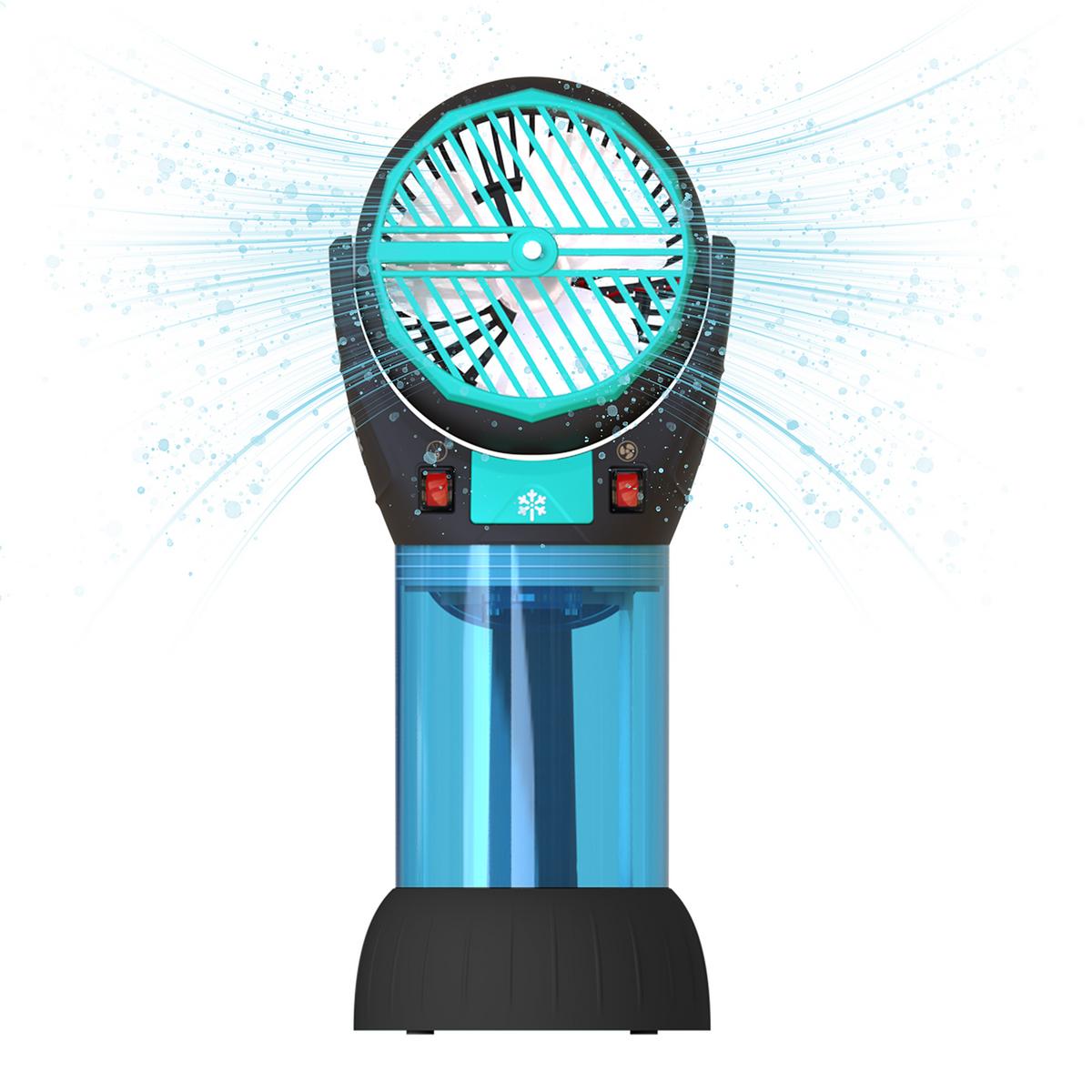 AlphaCool CoolBurst High-Velocity Portable Water Misting Fan - Front