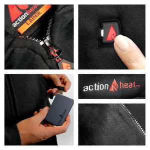ActionHeat 5V Heavyweight Battery Heated Hoodie