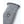 Grey merino wool five-finger liner glove by Hestra, featuring a black and white shield logo patch on the wrist.