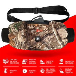 ActionHeat 5V Battery Heated Hunting Hand Warmer Muff