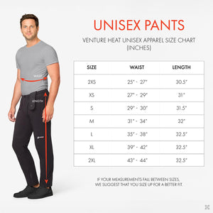 Venture Heat 12V Motorcycle Heated Pant Liners - XS