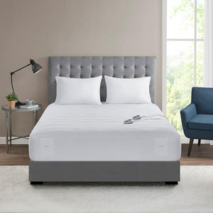 Serta Heated Plush Mattress Pad - Full