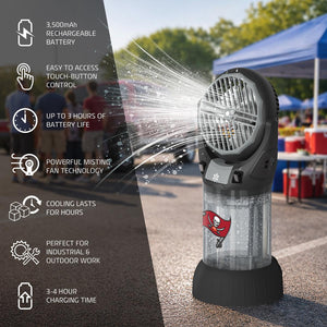AlphaCool Tampa Bay Buccaneers CoolBurst Misting Fan