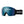 Smith Optics 4D Mag XL Goggles ChromaPop Everyday Blue Mirror - Black Frame - Front