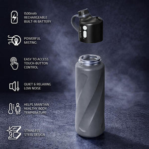 AlphaCool Arizona Cardinals Personal Misting Water Bottle